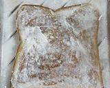 クリームチーズとあんこのトースト作り方3写真