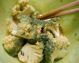 レンジで簡単！ブロッコリーエッグチーズ作り方2写真