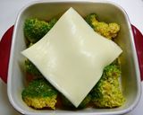 レンジで簡単！ブロッコリーエッグチーズ作り方4写真
