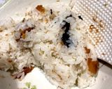 梅干しと炒りごまのおにぎり作り方3写真