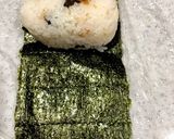 梅干しと炒りごまのおにぎり作り方5写真