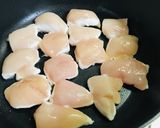 柿酢の鶏肉まろうま煮作り方3写真