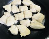柿酢の鶏肉まろうま煮作り方4写真