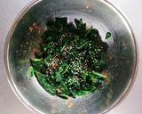 栄養満点☆ソフトケールの梅和え。作り方5写真