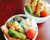 チーズがとろ～り！万願寺唐辛子の豚肉巻き作り方4写真