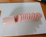 餃子の皮でポークソーセージとチーズ揚げ作り方1写真