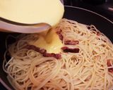 チーズたっぷり♡濃厚カルボナーラ作り方4写真