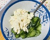 柿酢と豆腐とチーズのマヨ和え～胡瓜編～作り方8写真