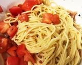 和風ドレッシングで簡単！冷製パスタ作り方4写真