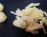 【サバ缶とポテトのペパーマヨチーズ焼き】作り方4写真