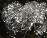 焼き豚のホイル蒸し作り方4写真