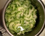 苦くないゴーヤの梅肉和え、お浸し作り方3写真
