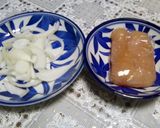 麺つゆを使った鶏ささみの親子丼作り方2写真