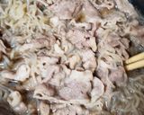 節約つまみ＆おかず❀白滝＋牛丼？牛皿？作り方4写真