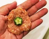 何が入っているかな？びっくりハンバーグ☆作り方4写真