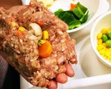 何が入っているかな？びっくりハンバーグ☆作り方5写真