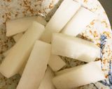 大根夏野菜鶏胸肉の回鍋肉風炒め煮作り方6写真