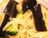 今が旬のナスとベーコンの手抜きパスタ作り方5写真