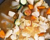 大根夏野菜鶏胸肉の回鍋肉風炒め煮作り方13写真