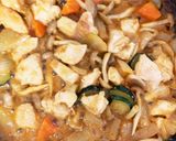 大根夏野菜鶏胸肉の回鍋肉風炒め煮作り方15写真