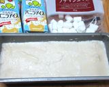 材料2つ☆なめらかジェラート風豆乳アイス作り方5写真