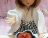 リカちゃんサイズ♡梅干しの日ꕤ鱧の落とし作り方2写真