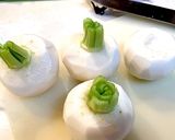 夏に冷た〜く 冷やした かぶのそぼろ煮作り方1写真