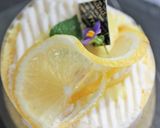 和洋融合*レモンの白餡ロールケーキ作り方42写真