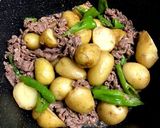 小ちゃなメイクイーンとお肉のお煮物作り方10写真
