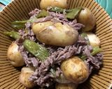 小ちゃなメイクイーンとお肉のお煮物作り方11写真