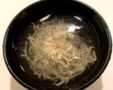 切り干し大根とさきいかの酢の物作り方1写真