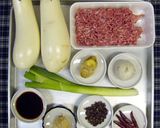 茄子とひき肉の炒め煮あんかけ☆肉未炒茄子作り方1写真