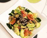 暑い日に☆夏野菜のサラダ♪作り方5写真