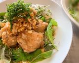 簡単めちゃうま♪薬味たっぷり油淋鶏作り方6写真