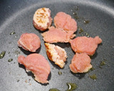 簡単！たらことレタスの白だし炒め作り方1写真