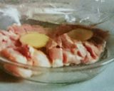 レンジで蒸し鶏冷やし中華作り方2写真