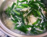 にらとえのきの中華たまごスープ作り方5写真