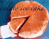 材料3つでチョコレートアイスケーキ作り方1写真
