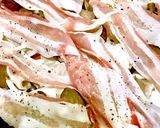 フライパンひとつ☆豚肉と野菜の重ね蒸し作り方3写真