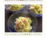 キャベツとカニカマの簡単★コールスロー作り方10写真