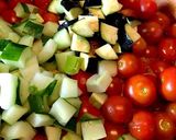 夏野菜の大量消費に！無水トマトカレー☆作り方1写真