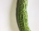 ゴーヤときゅうりのあさ漬け♪作り方1写真