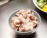豚しゃぶと豆腐のサラダ⁂手作りおろしダレ作り方2写真