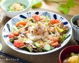 豚しゃぶと豆腐のサラダ⁂手作りおろしダレ作り方6写真