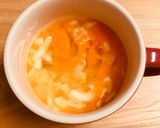 糖質オフ！レンジで簡単とろけるチーズ卵作り方2写真