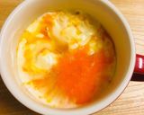 糖質オフ！レンジで簡単とろけるチーズ卵作り方3写真