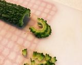 夏にぴったり！ゴーヤのおにぎり★作り方1写真