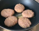 【コーンハンバーグ（ケチャソース）】作り方7写真