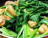 簡単！むね肉と小松菜のとろみ中華炒め作り方4写真