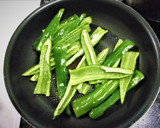万願寺とうがらしのごま油炒め作り方2写真